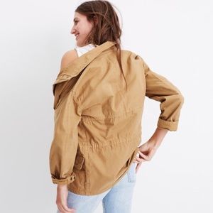 Madewell Khaki Utility Jacket